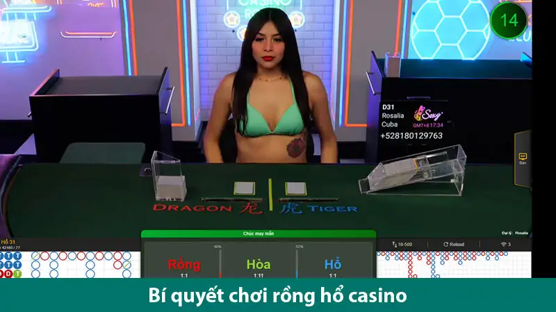 Cách chơi và bí quyết chiến thắng khi chơi Rồng Hổ trực tuyến